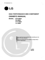 LG FFH-886A Owner's manual