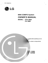 LG FFH-786A Owner's manual