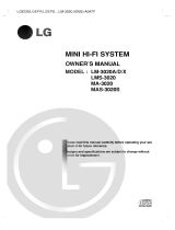 LG LM-3020A Owner's manual