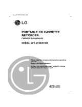 LG LPC-M130 Owner's manual