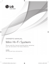 LG MCT565 User manual