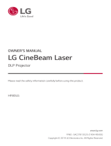 LG HF80LG Owner's manual