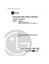 LG MDS712 Owner's manual