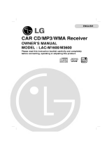 LG LAC-M1600 Owner's manual