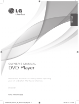 LG DV697D Owner's manual