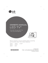 LG 79UG880V Owner's manual