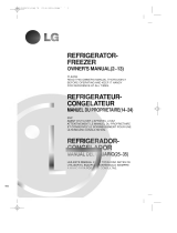 LG GR-T632BVQ Owner's manual