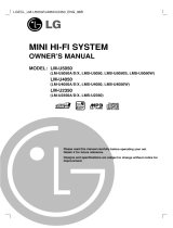 LG LM-U4050A Owner's manual