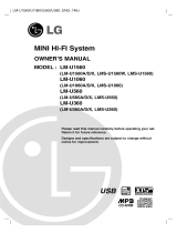 LG LM-U1560A Owner's manual