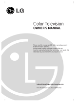 LG 29SA1RS User manual