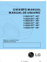 LG VTCA261NT User manual