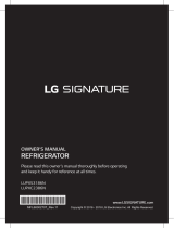 LG LUPXS3186N Owner's manual