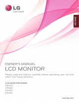 LG E1641C-PN User manual