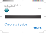 Philips HTL2101A/05 Quick start guide