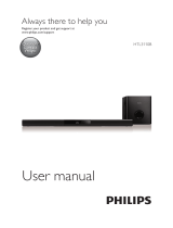 Philips HTL3110B/79 User manual