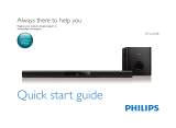 Philips HTL3110B/79 Quick start guide