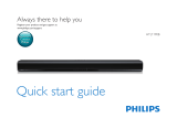 Philips HTL1190B/05 Quick start guide