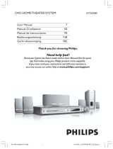Philips HTS3300/12 User manual