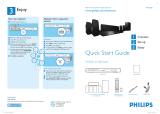 Philips HTS3565/78 Quick start guide