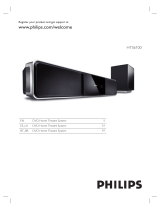 Philips HTS6100/55 User manual