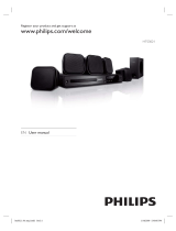 Philips HTS3021/94 User manual