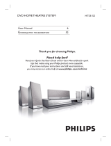 Philips HTS3152/51 User manual