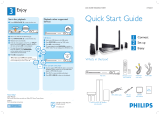Philips HTS3152 Quick start guide
