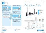 Philips HTS3357/98 Quick start guide