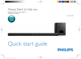 Philips HTL2193B/79 Quick start guide