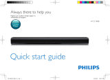 Philips HTL1180B/79 Quick start guide