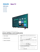 Roku TV 50PFL4662/F7 User manual