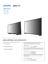 Roku TV 32PFL4664/F7 Owner's manual