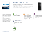 Philips AE1500/37 Owner's manual
