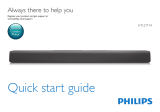 Philips HTL2111A/61 Quick start guide