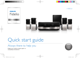 Fidelio HTB9550/93 Quick start guide