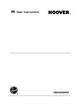 Hoover HDI 3DO623D 16 Place Integrated Dishwasher User manual