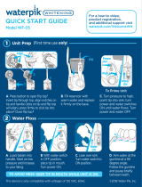 Waterpik WF-05 Quick start guide