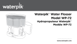 Waterpik WP-72 User manual