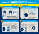 Waterpik wp-900 Quick start guide