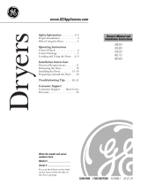 GE DBL333EACC Owner's manual