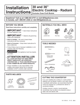 GE CEP90361NBB Installation guide