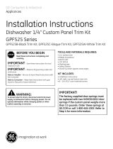 GE GPF525C Installation guide