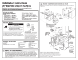 GE JDS28DFWW Installation guide