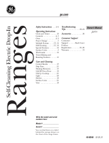 GE JDP39CKCC Owner's manual