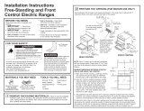 GE JB625GKSA Installation guide