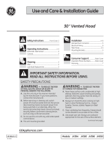 GE Profile Series JV930SCBR Owner's manual