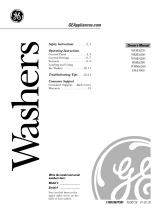 GE WCSE6270BWW Owner's manual