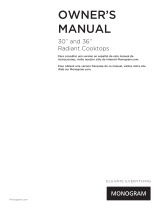 GE Monogram ZEU30RSJSS Owner's manual