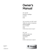 GE ZHU36 User manual