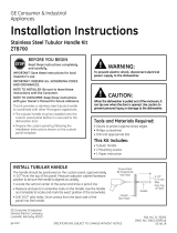 GE ZTB700 Installation guide